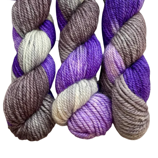 Amethyst Bulky Alpaca Yarn