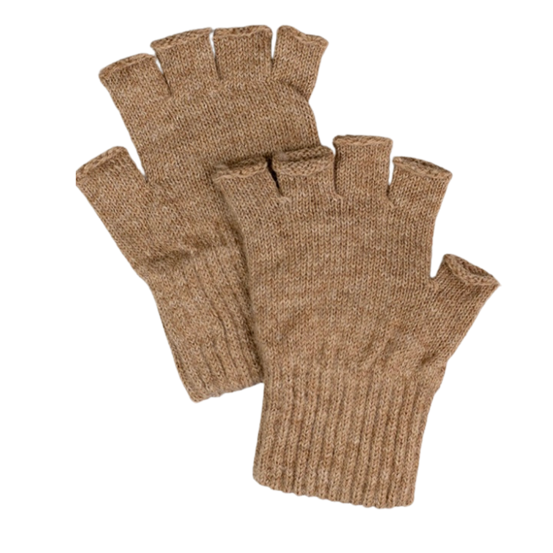 Alpaca Fingerless Gloves