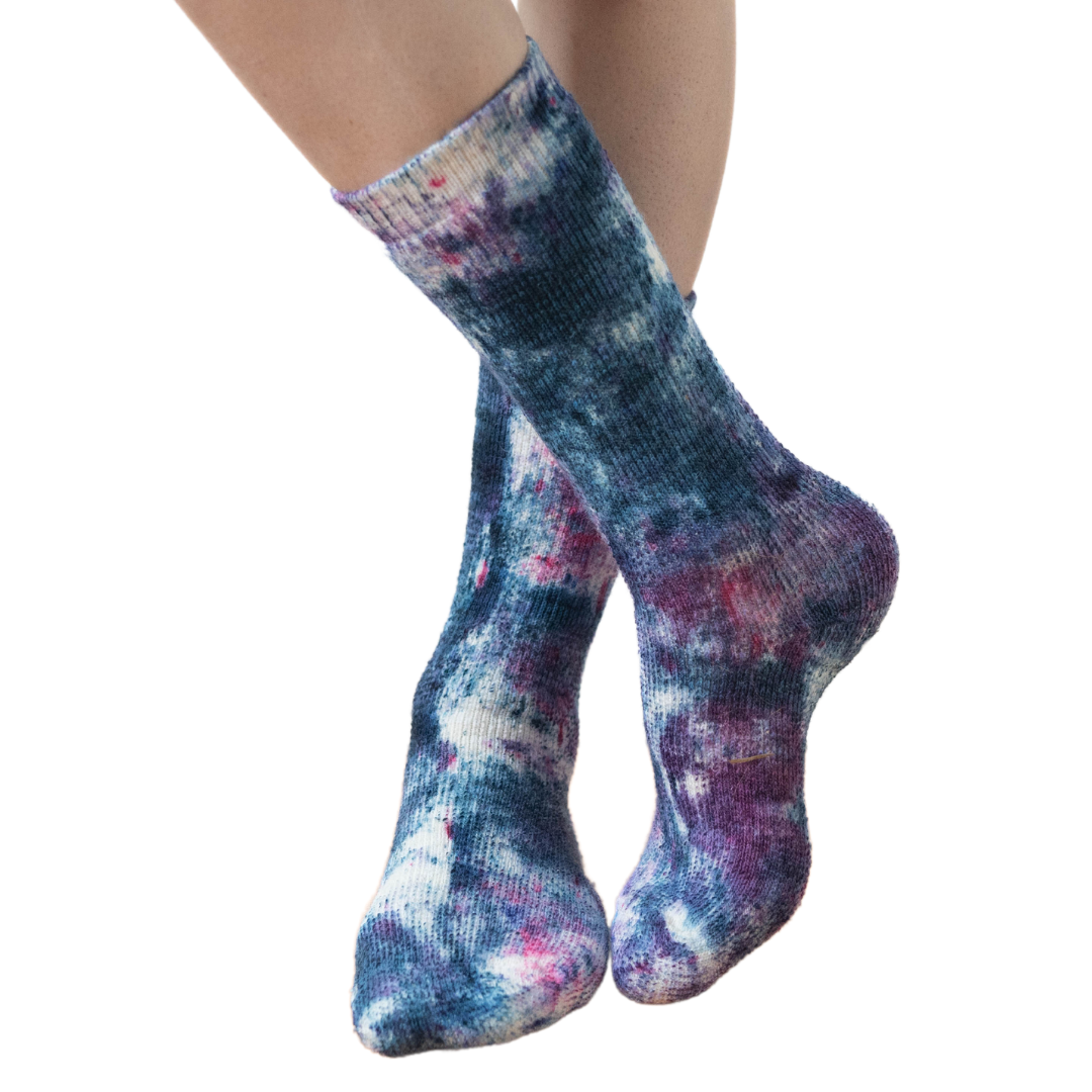 Hand Dyed Cosmo Socks