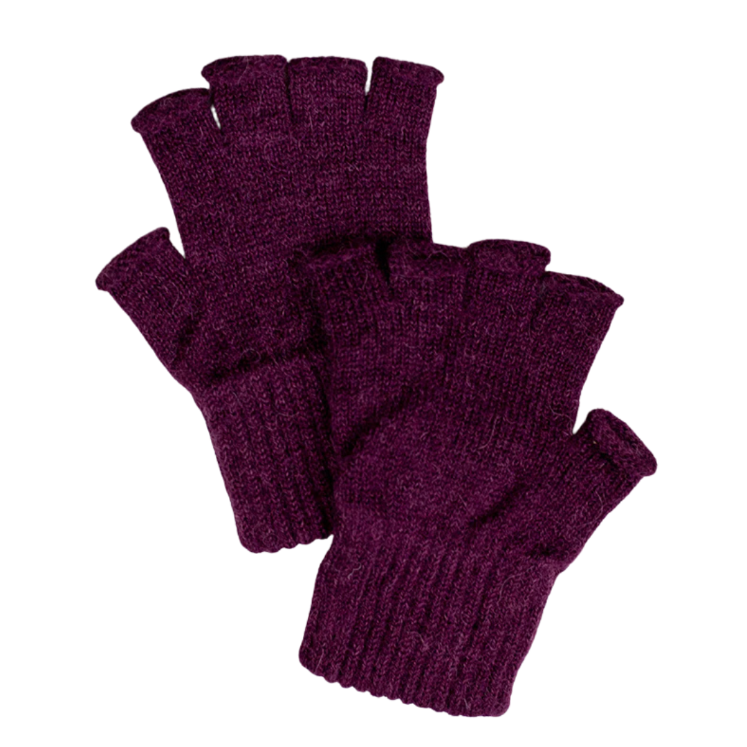 Alpaca Fingerless Gloves