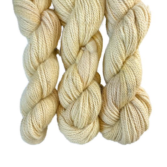 Rapunzel's Hair (Greater Celandine)- AMA naturally dyed DK weight yarn