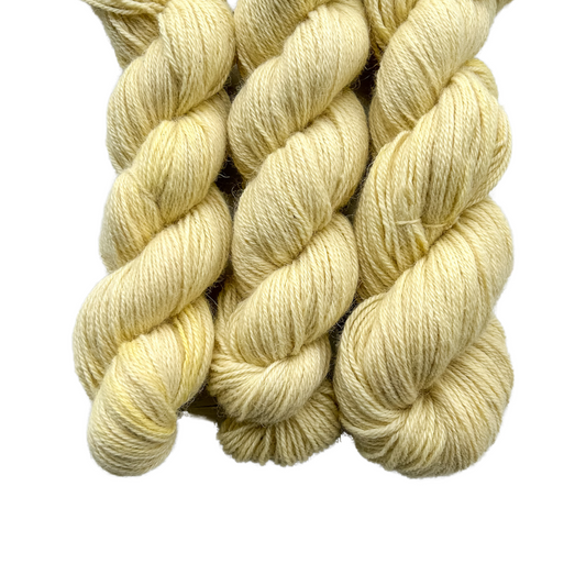 Rapunzel's Hair (Greater Celandine)- AMA naturally dyed sport weight yarn